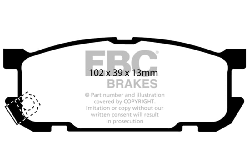 EBC — Ultimax OEM Replacement Brake Pads