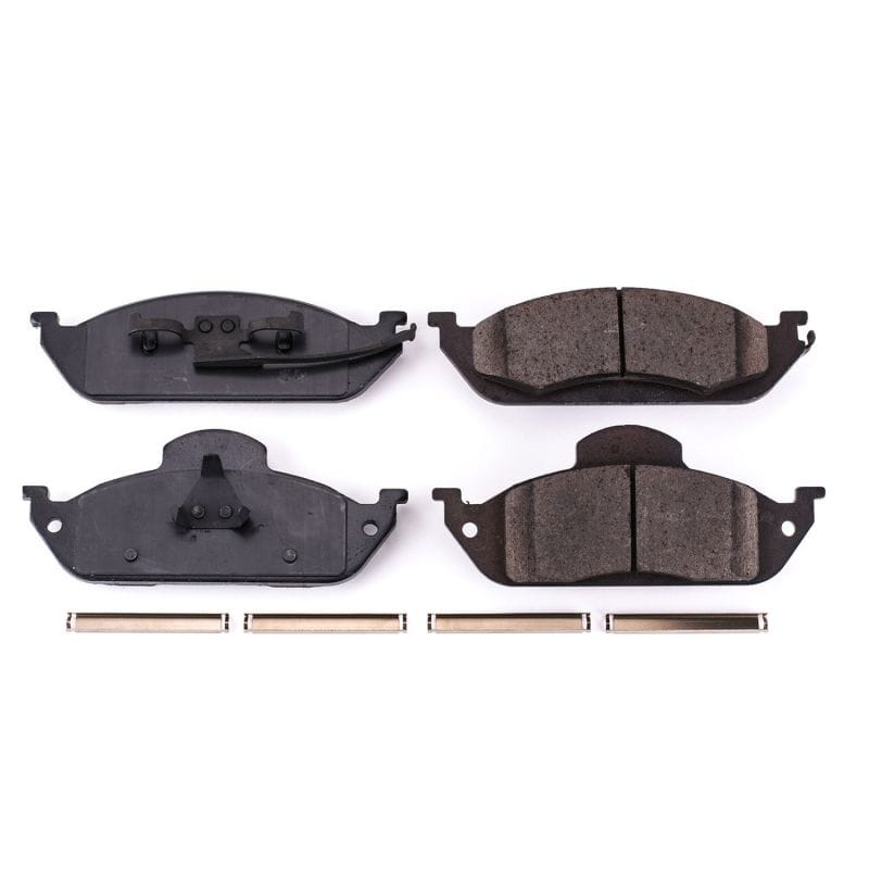 PowerStop — PowerStop - Z17 Low-Dust Ceramic Brake Pads with Hardware