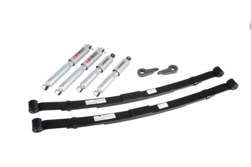 Belltech — Front And Rear Complete Kit W/ Street Performance Shocks
LOWERING KIT W/ STREET PERFORMANCE SHOCKS - 637SP