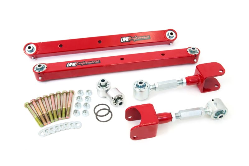 UMI Performance — UMI Pro-Touring kit: boxed lowers, adj uppers, Roto-Joints, USA-made.