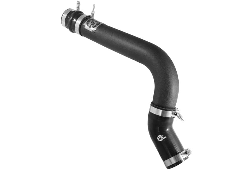 aFe — aFe BladeRunner 3in Black Intercooler Tube Hot Side w/ Couplings & Clamps 13-14 Dodge RAM 6.7L (td)
Hot Charge Pipe