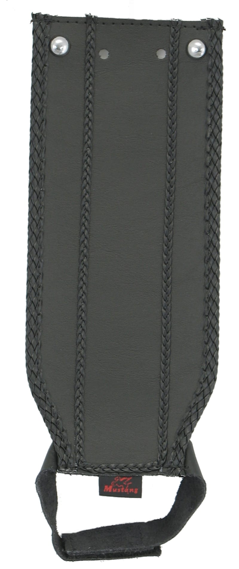 Mustang Motorcycle — Mustang 93-03 Harley Dyna Wide Glide Tank Bib - Black