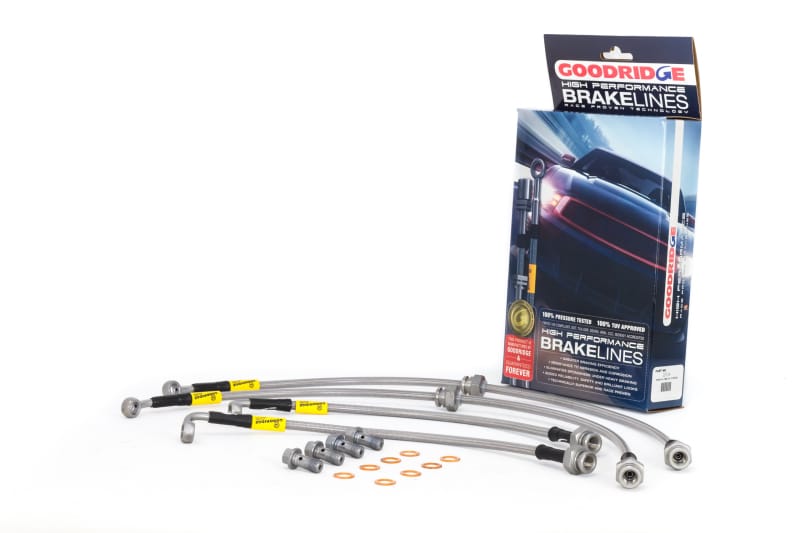 Goodridge — G-STOP SS Braided Brake Line Kit