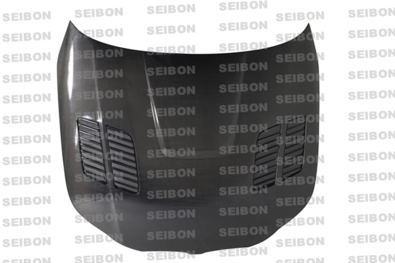 Seibon — Seibon 04-10 BMW 5 Series 4 dr E60 (Inc M5) GTR-Style Carbon Fiber Hood
