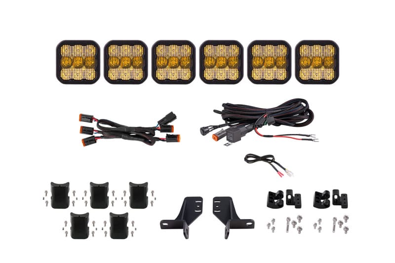 Diode Dynamics — Pod light featuring advanced TIR optics for high efficiency and focus.