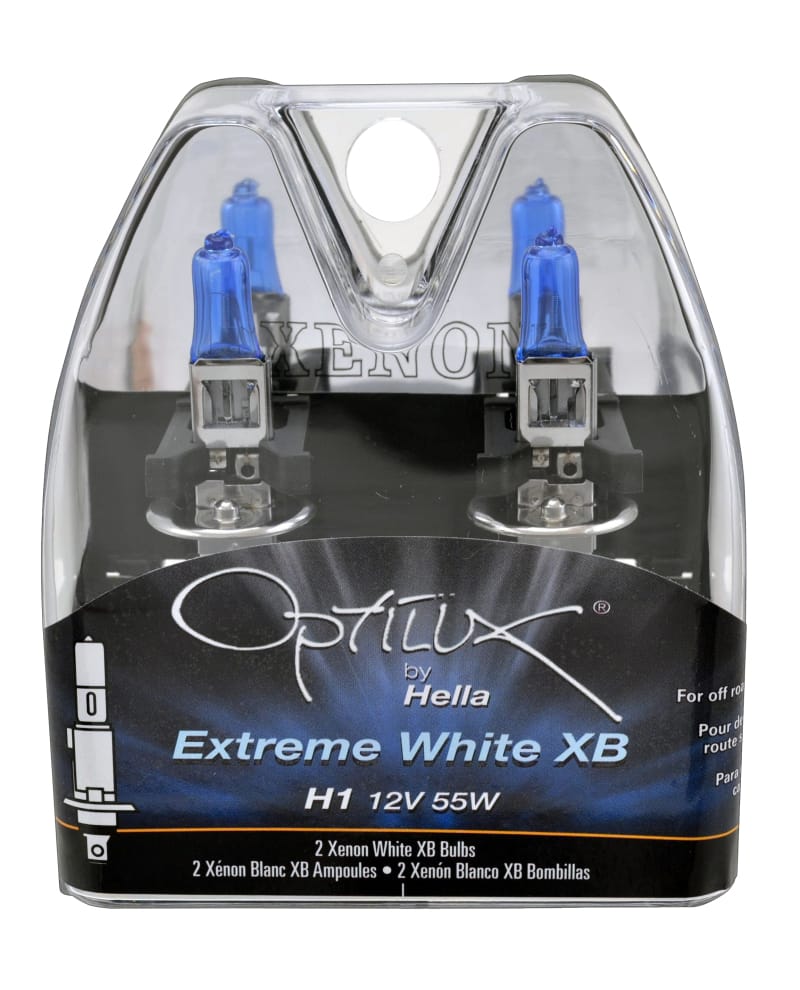 Hella — Hella Bulb H1 12V 55W Xen Wht Xb (2)
H1 Halogen Bulb