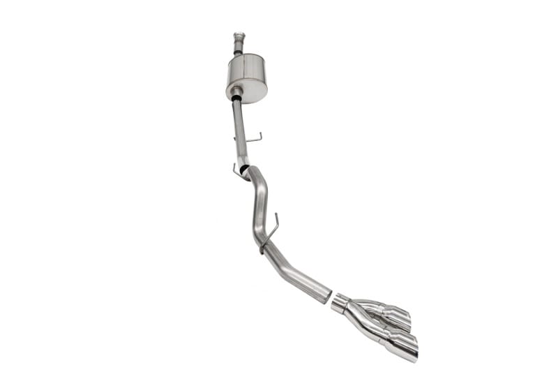 CORSA Performance — 3.0in. Single Side Exit Catback Exhaust System with Twin 4.0in. Pro Series® Tips
3.0in. Single Side Exit Catback Exhaust System with Twin 4.0in. Tips