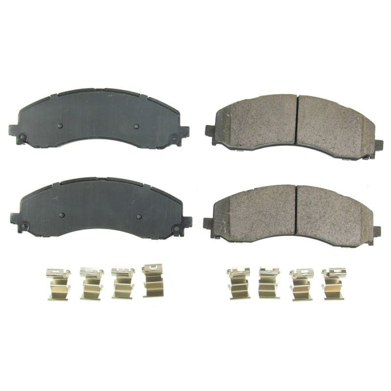 PowerStop — PowerStop - Z17 Low-Dust Ceramic Brake Pads with Hardware