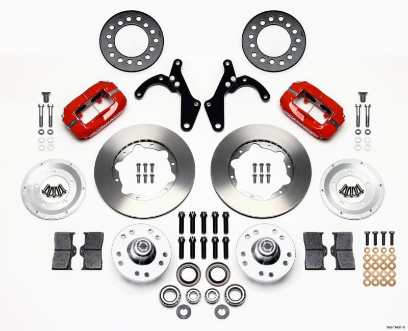 Wilwood — KIT,FRONT,CHEVY,55-57,FDLI,11.00 RED