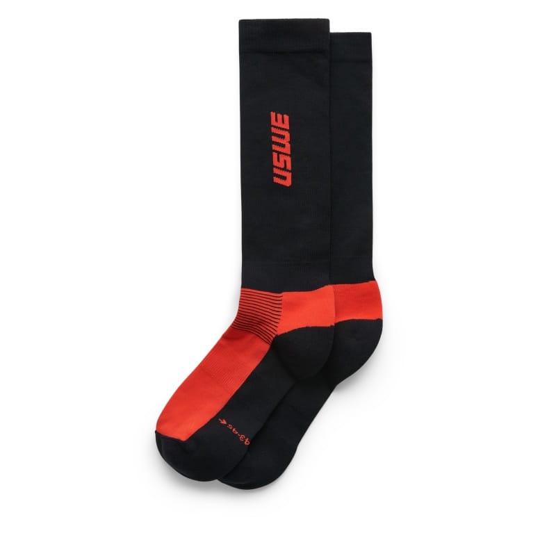 USWE — USWE Rapp Moto Sock Flame Red - Size 37/39
