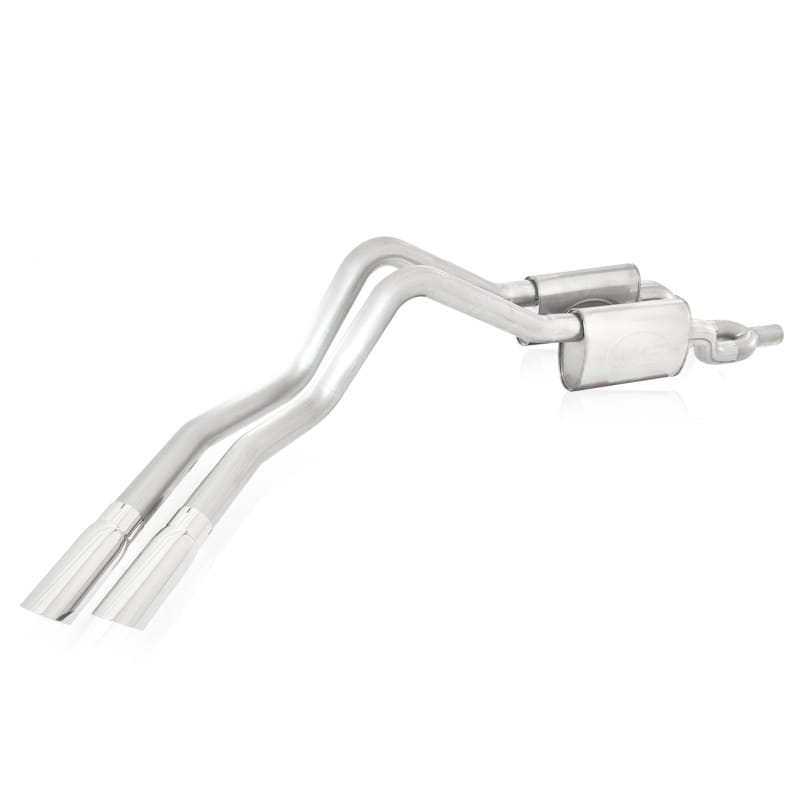 Stainless Works — Stainless Works Catback Dual Turbo S-Tube Mufflers Factory Connect