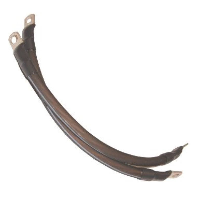 NAMZ — NAMZ Battery Cables 7in. Black (1/4in. & 5/16in. Lugs) - Pair