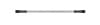 Goodridge — Goodridge 68in Universal Brake Line Assembly w/Black Zinc Fittings & Clear Hose