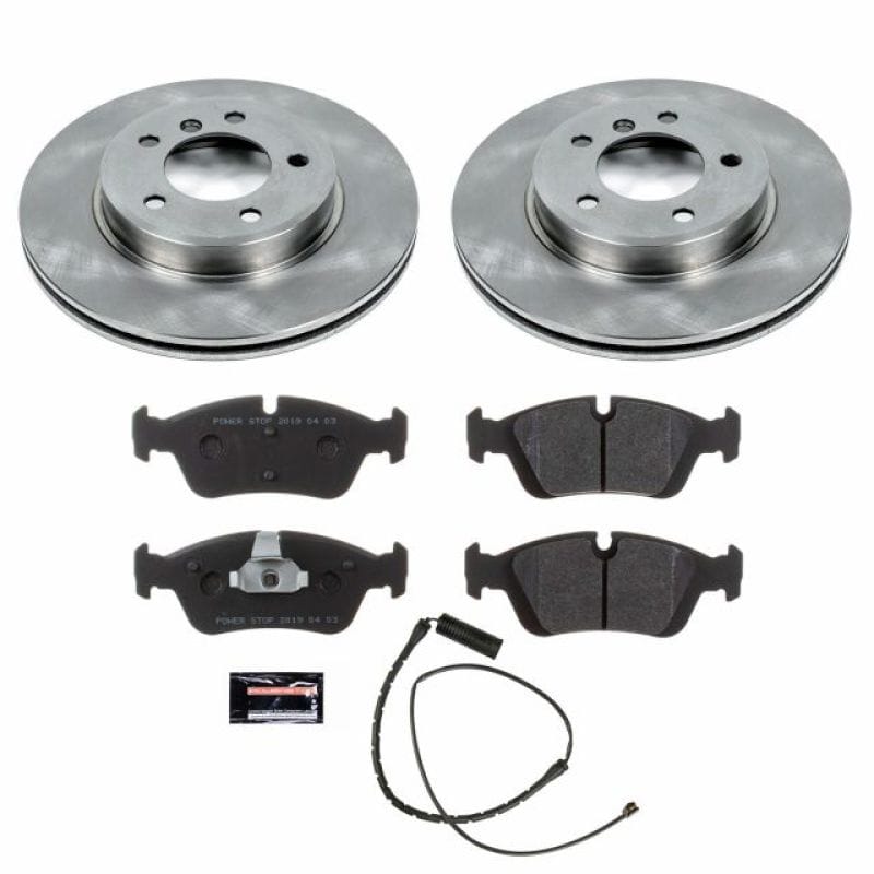 PowerStop — Track Day Spec High-Performance Brake Pad and Rotor Kit