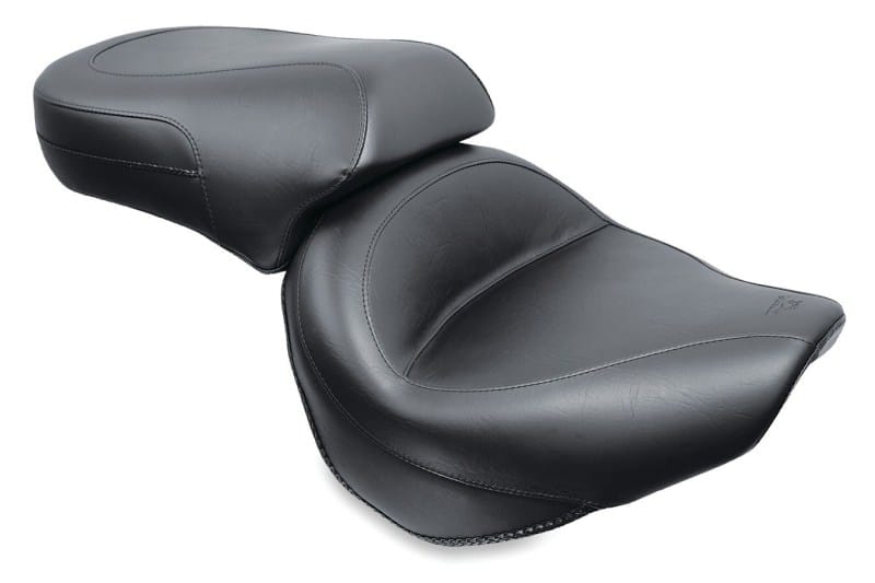 Mustang Motorcycle — Mustang 98-16 Yamaha V-Star 650 Custom, 98-10 V-Star 650 Classic Touring 1PC Seat - Black