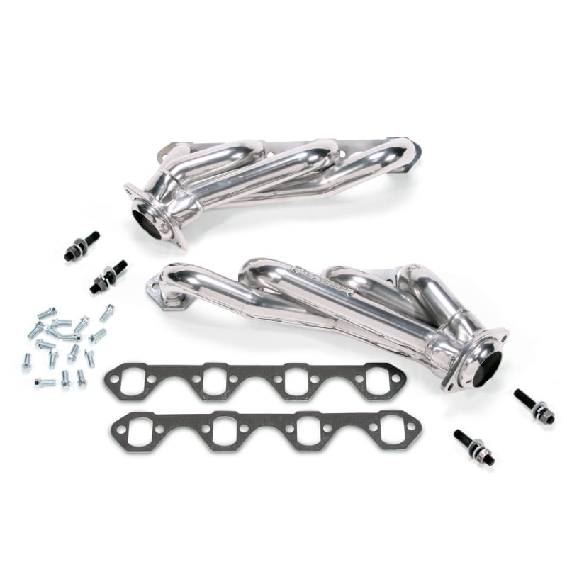BBK — 1986-1993 MUSTANG 5.0 1-5/8 SHORTY HEADERS (POLISHED SILVER CERAMIC)
Shorty Unequal Length Exhaust Header Kit