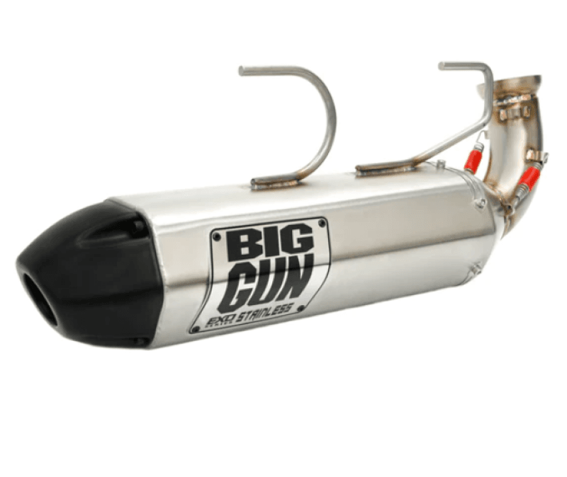 Big Gun — Big Gun 09-14 Polaris Sportsman 550/XP/HO/EPS/EFI EXO Stainless Slip On Exhaust