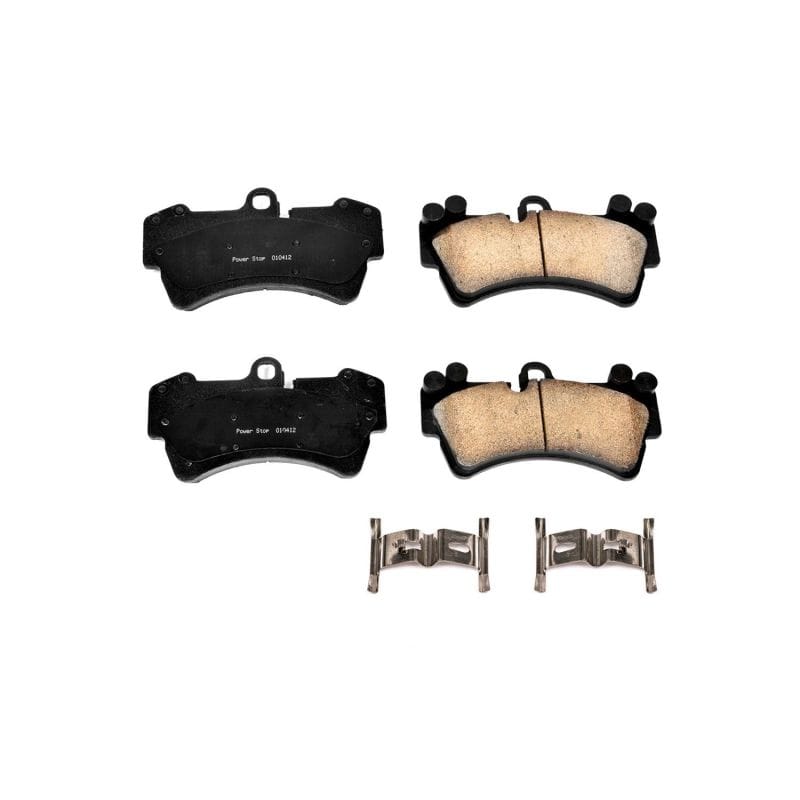PowerStop — PowerStop - Z17 Low-Dust Ceramic Brake Pads with Hardware