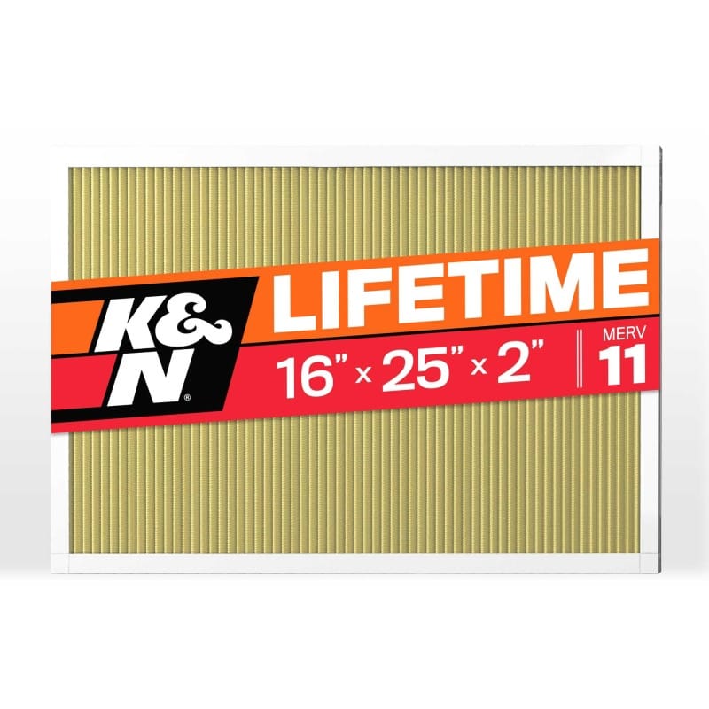 K&N Engineering — HVAC Filter; 16 x 25 x 2, MERV 11