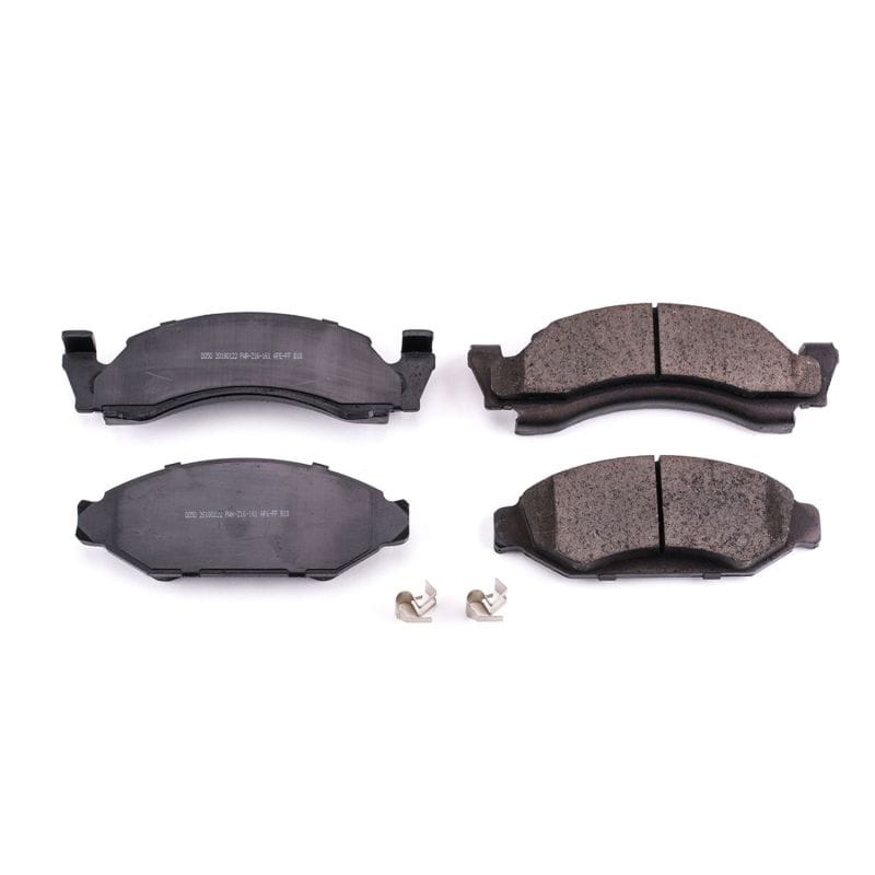 PowerStop — PowerStop - Z17 Low-Dust Ceramic Brake Pads with Hardware