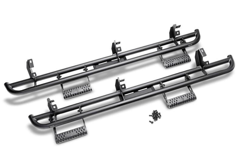 N-Fab — RKR Step Sys - Full Len (2 Stp Mnts/2 Stp) - 07-18 Wrangler JK 4Dr - TX Blk
RKR Step Sys-Full Len (2 Stp Mnts/2 Stp)-07-18 Wrangler JK 4Dr-TX Blk