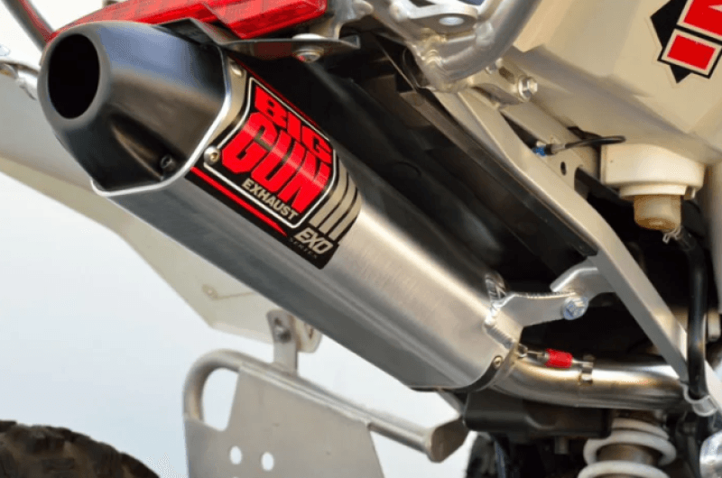 Big Gun — Big Gun 06-10 Suzuki LT-R 450 QuadRacer EXO Aluminum Slip On Exhaust