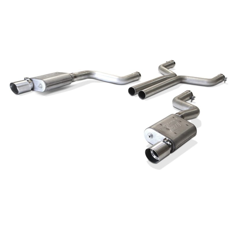 BBK — 2015-2017 MUSTANG GT VARITUNE COMPLETE CAT BACK KIT W/ RESONATOR DELETE PIPE
Vari-Tune Adjustable Cat Back Exhaust System
