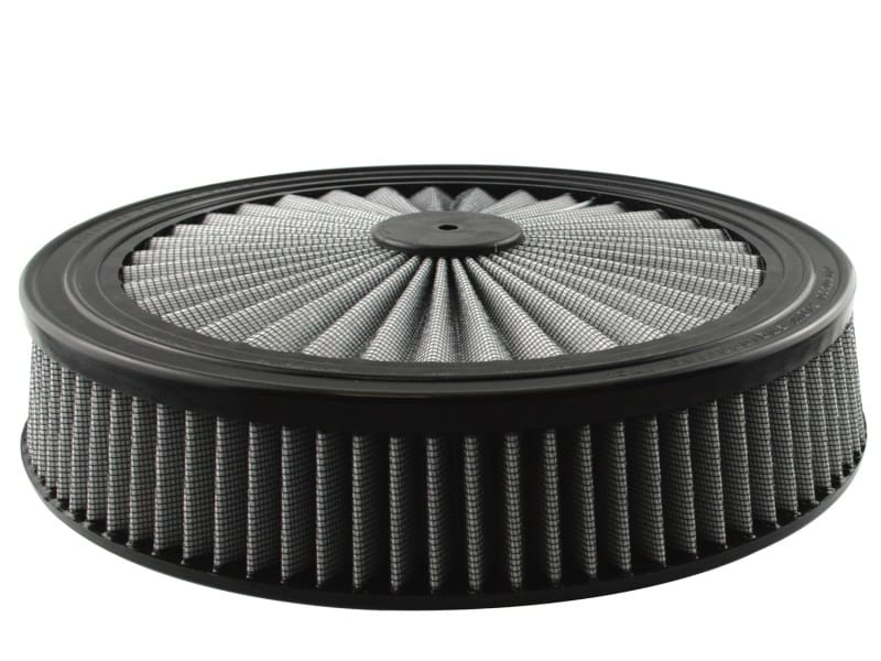 aFe — Magnum FLOW T.O.P. Universal Round Racing Air Filter w/ Pro DRY S Media
MagnumFLOW Round Racing PRO DRY S Air Filter; TOP Racer