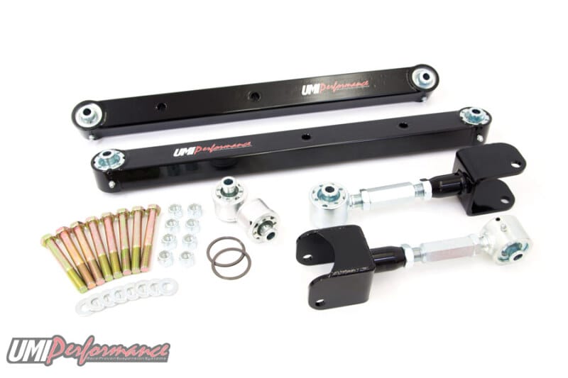 UMI Performance — UMI Pro-Touring kit: Roto-Joint lowers, adjustable uppers & axle bushings.