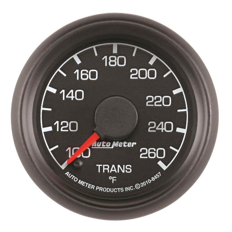 AutoMeter — GAUGE, TRANS TEMP, 2 1/16", 100-260 Degrees F, STEPPER MOTOR, FORD FACTORY MATCH