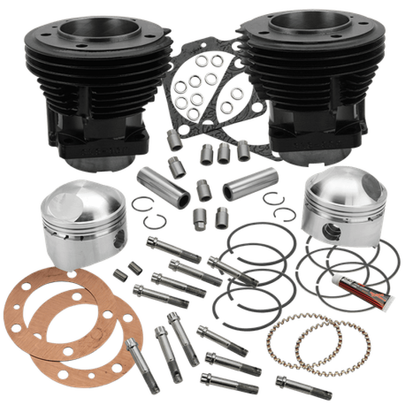 S&S Cycle — S&S Cycle 66-84 BT 80in 3-1/2in Bore Cylinder and High Compression Piston Kit