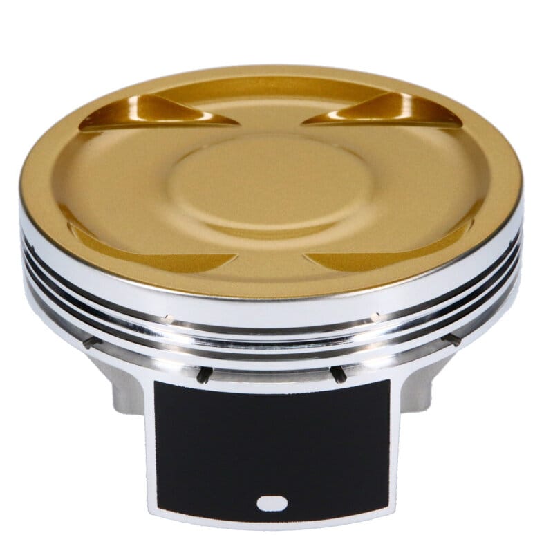 JE Pistons — Piston Set, 2618, Inv Dome/Dish, 3.918 Bore, 1.209 CD, 0.905 Pin, Set of 4.