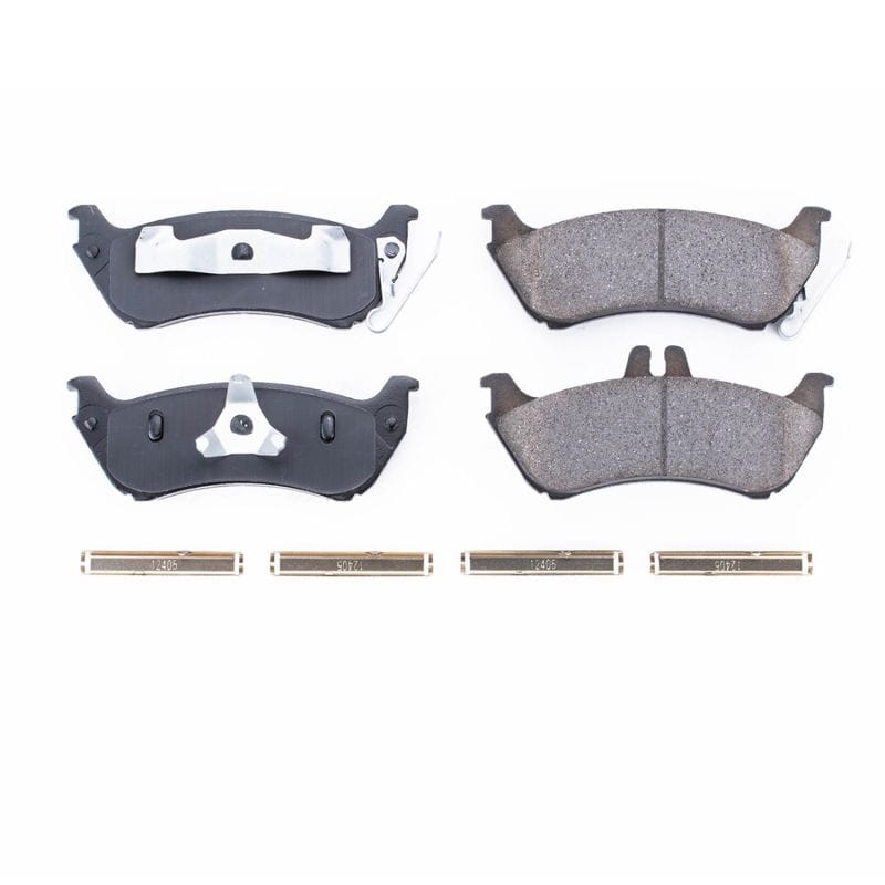 PowerStop — PowerStop - Z17 Low-Dust Ceramic Brake Pads with Hardware