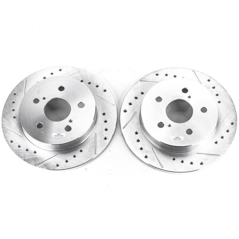 PowerStop — PowerStop Evolution Performance Drilled, Slotted & Plated Brake Rotor Pair