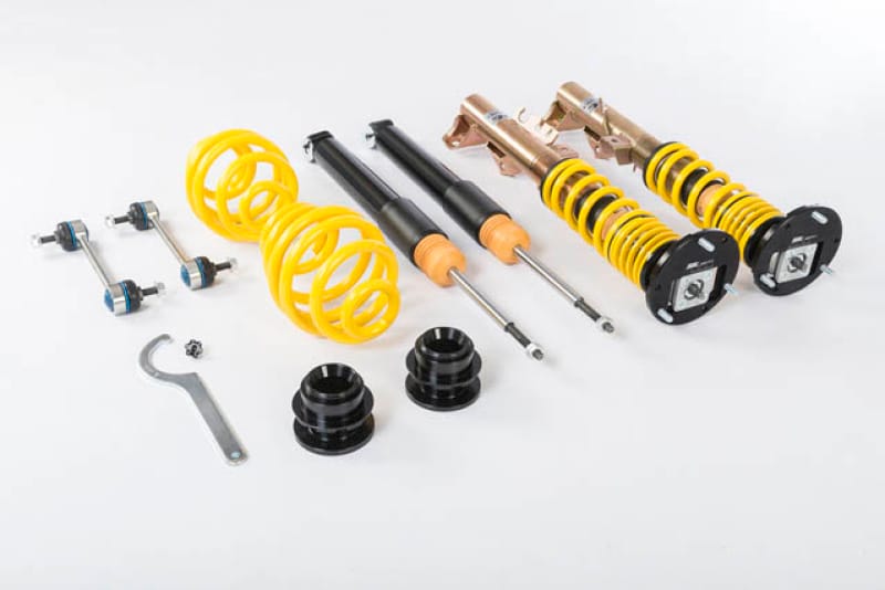 ST Suspensions — Height Adjustable Coilovers with Aluminum Top Mounts and Adjustable Damping