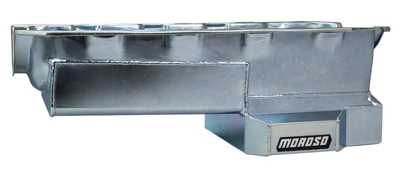 Moroso — Moroso Chevrolet Big Block Mark IV Stroker Wet Sump 6qt 8in Steel Oil Pan