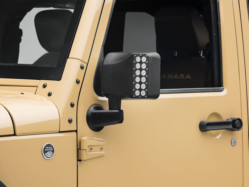 Raxiom — Off-Road LED Manual Mirrors with Turn Signals