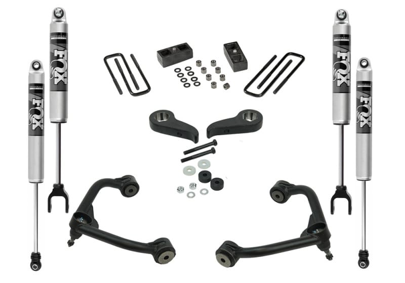 Superlift — 3" Lift Kit - 20-25 Silv/Sierra HD w/ Fox 2.0 Shocks w/out Overload Leaf Springs
3in. Lift Kit-20-25 Silv/Sierra HD w/Fox 2.0 Shocks w/out Overload Leaf Springs