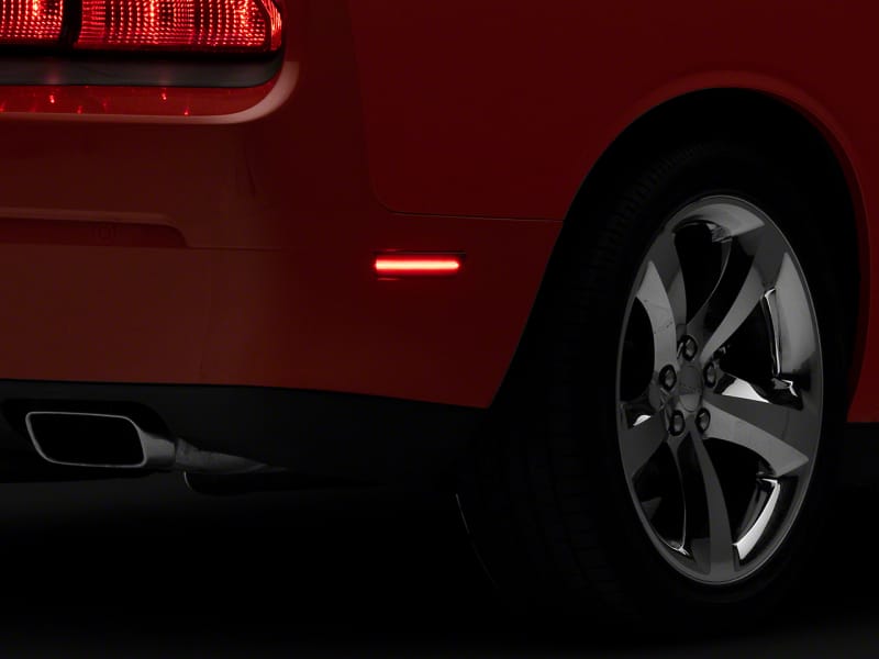 Raxiom — Raxiom 08-14 Dodge Challenger 11-14 Dodge Charger Axial Series LED Rear Side Marker Lights- Smoked
Lights