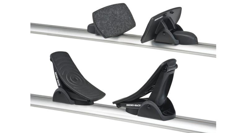 Rhino-Rack — Rhino-Rack Nautic C-Channel Locking Slide Kayak Carrier - Rear Loading
