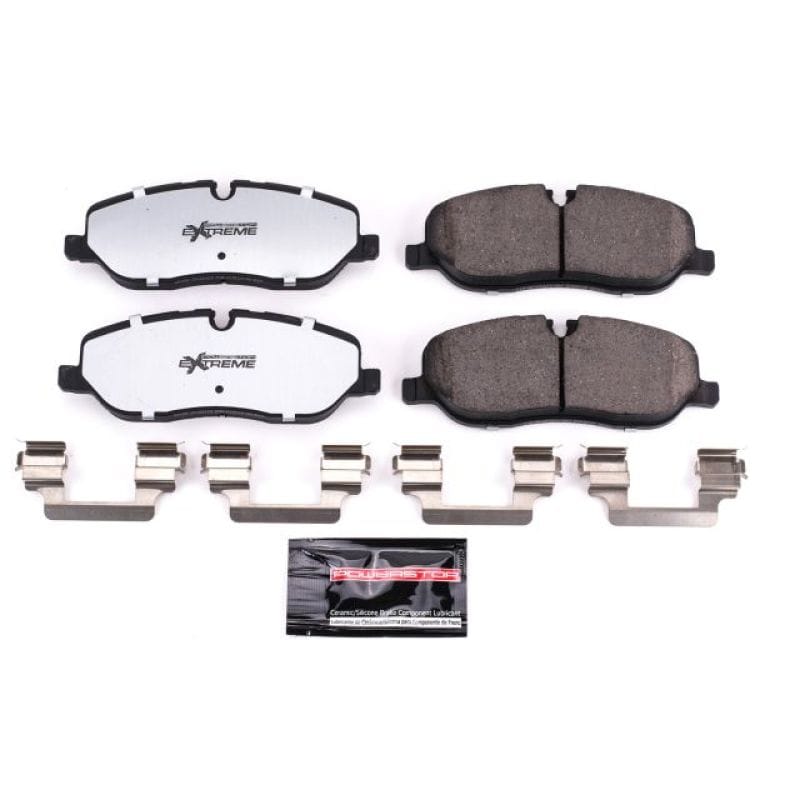 PowerStop — PowerStop - Z36 Truck and SUV Carbon-Fiber Ceramic Brake Pads with Hardware Kit