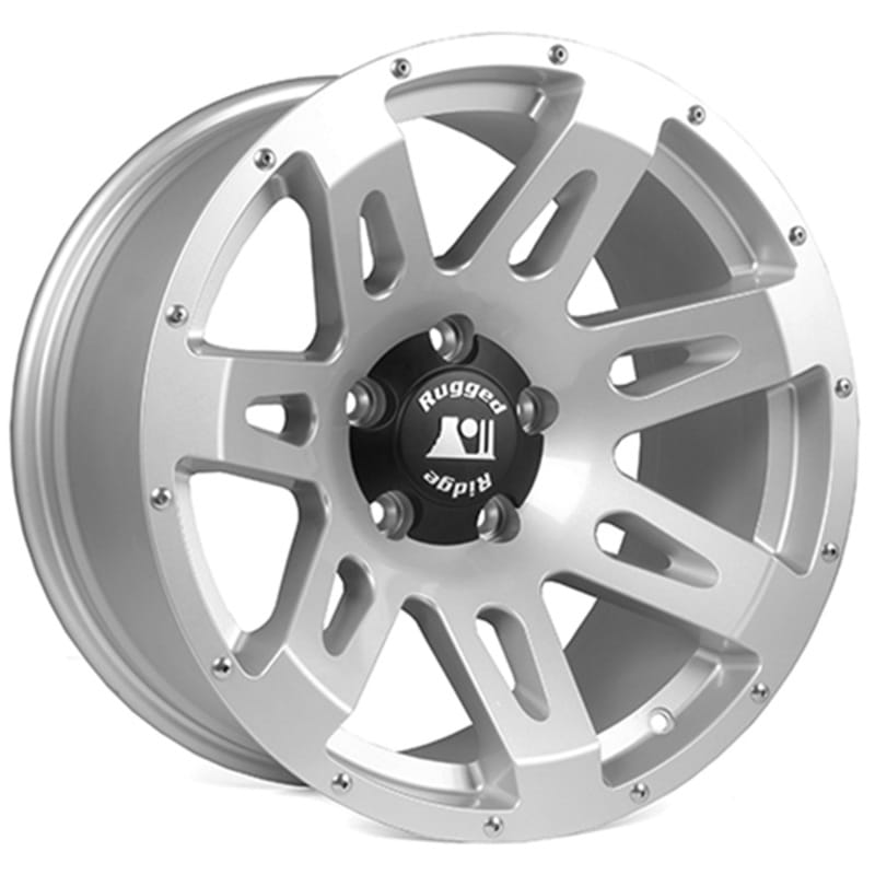 Rugged Ridge — XHD Wheel, 18x9, Silver; 07-18 Jeep Wrangler JK
XHD Wheel
