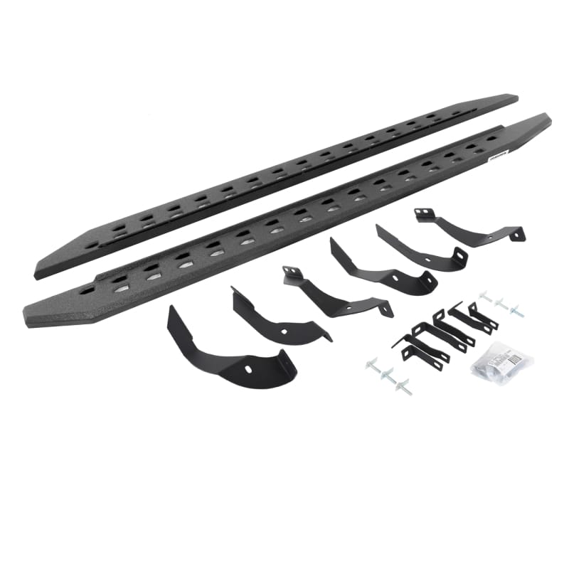 Go Rhino — RB20 Slim Line Running Boards with Mounting Bracket Kit