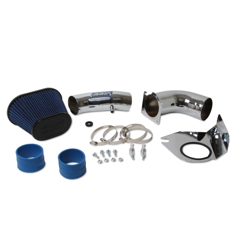 BBK — 1994-1995 MUSTANG 5.0 COLD AIR INTAKE - FENDERWELL STYLE (Powder Coated Chrome)
Power-Plus Series® Cold Air Induction System