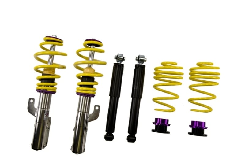 KW — Height adjustable stainless steel coilover system with pre-configured damping
KW COILOVER KIT V1 - 10262001