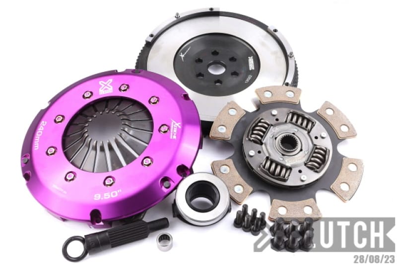 XCLUTCH — Clutch Kit Inc Chromoly Flywheel; Stage 2R  Ceramic Race Disc