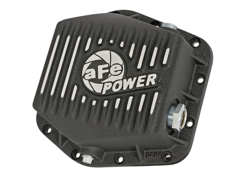 aFe — aFe POWER Pro Series Rear Differential Cover Black w/ Machined Fins