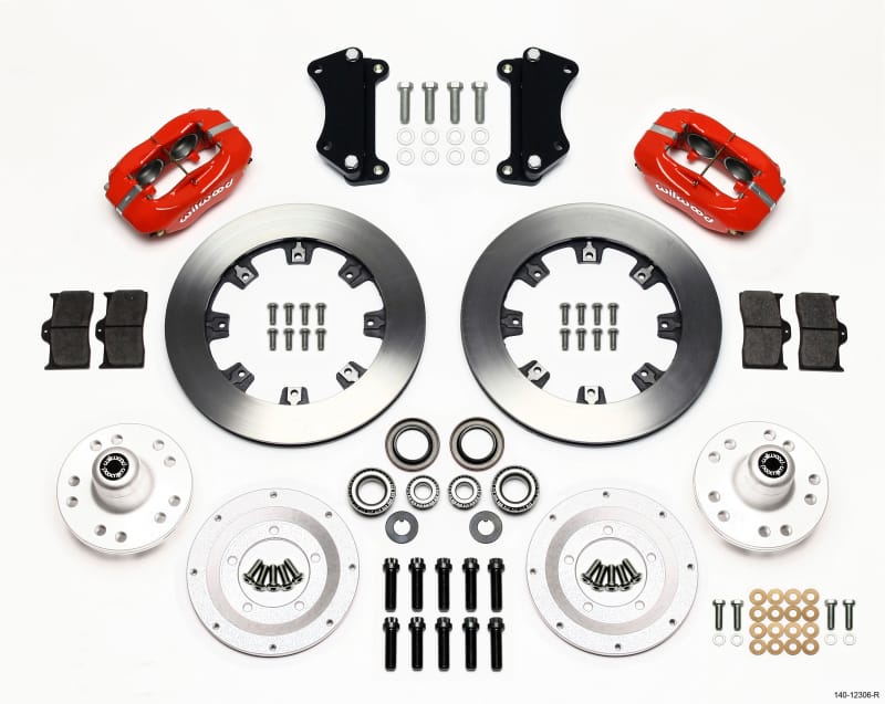 Wilwood — KIT,FRONT,HEIDTS TRI-5,2in. DROP,FDLI 12.19,RED