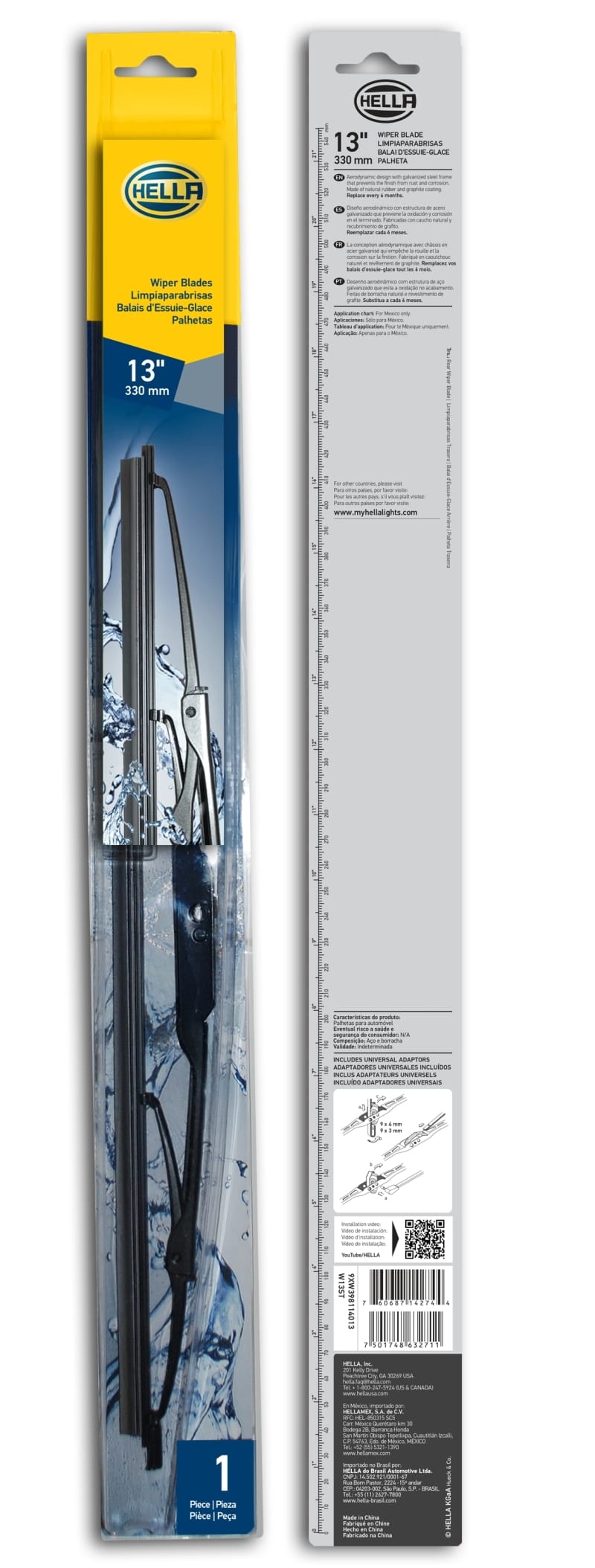 Hella — HELLA Wiper Blade 9XW398114013
