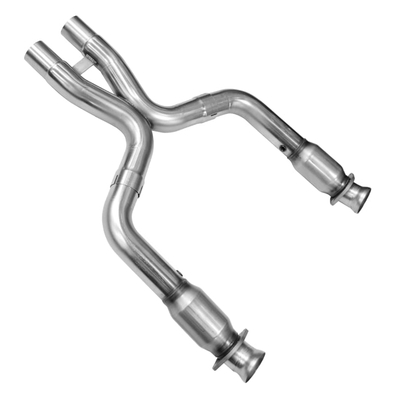 Kooks Headers — Kooks 11-14 Ford Shelby GT500 5.4L / 5.8L 4V 3in x 2 3/4in OEM GREEN Cat SS X-Pipe Kooks HDR Req
3in. x 2-3/4in. X-Pi
3" x 2-3/4" X-Pipe
